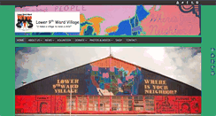 Desktop Screenshot of lower9thwardvillage.org